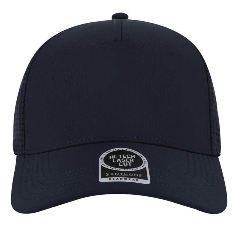 ACE - Santhome 5 Panel DryNCool® Sports Cap - Navy Blue | Jasani